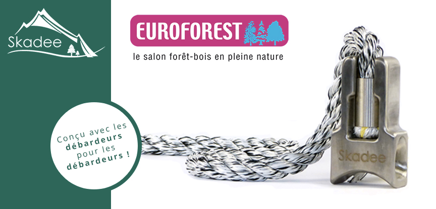 Découvrez la marque Skadee au premier salon forestier français : Euroforest 2018